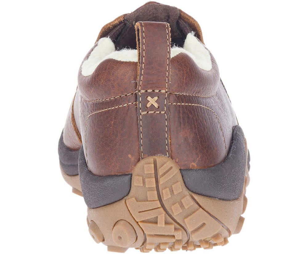 Merrell Slip Ons Brown - Jungle Moc Crafted Cozy - Mens 74HJLRNGV